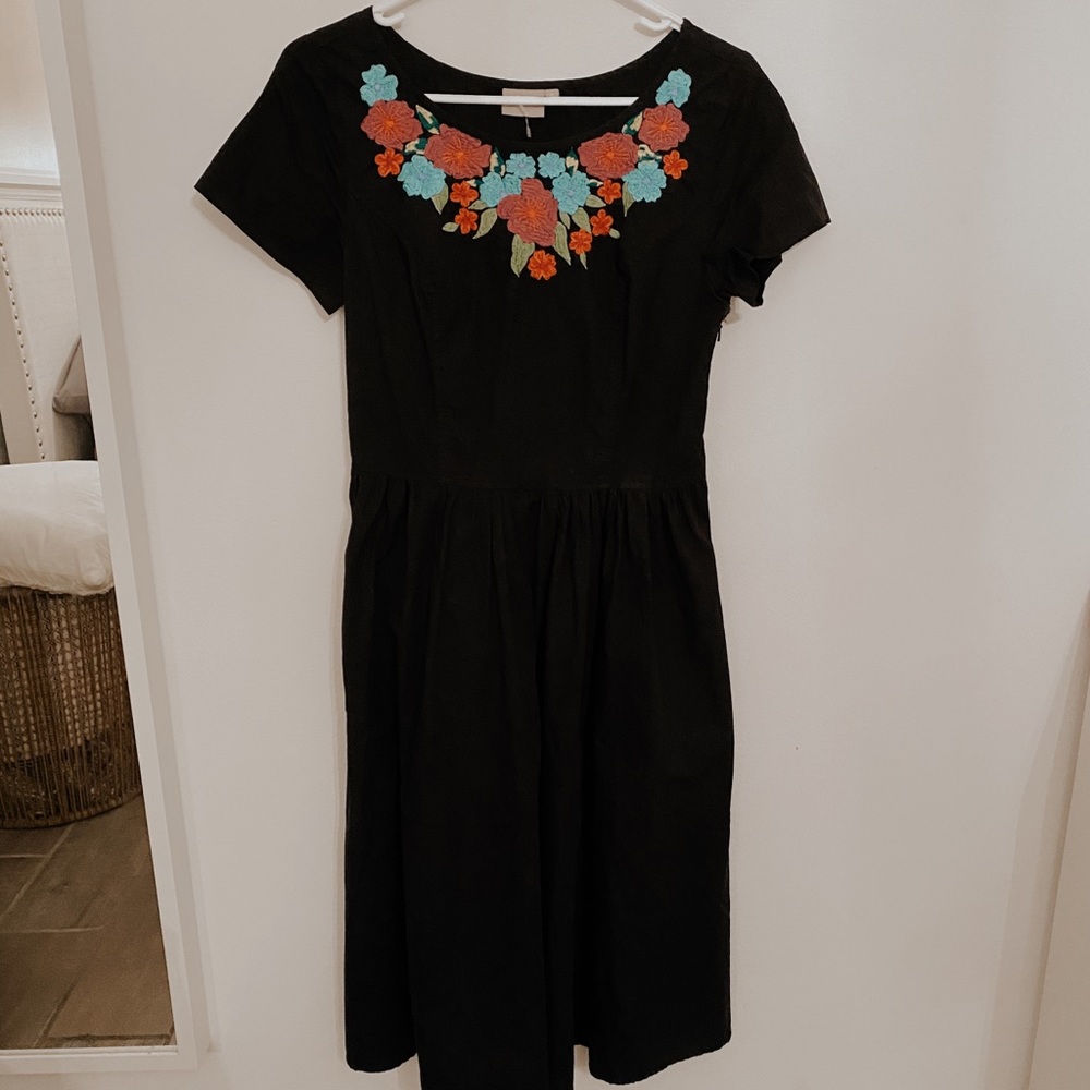 | Black Midi Dress |